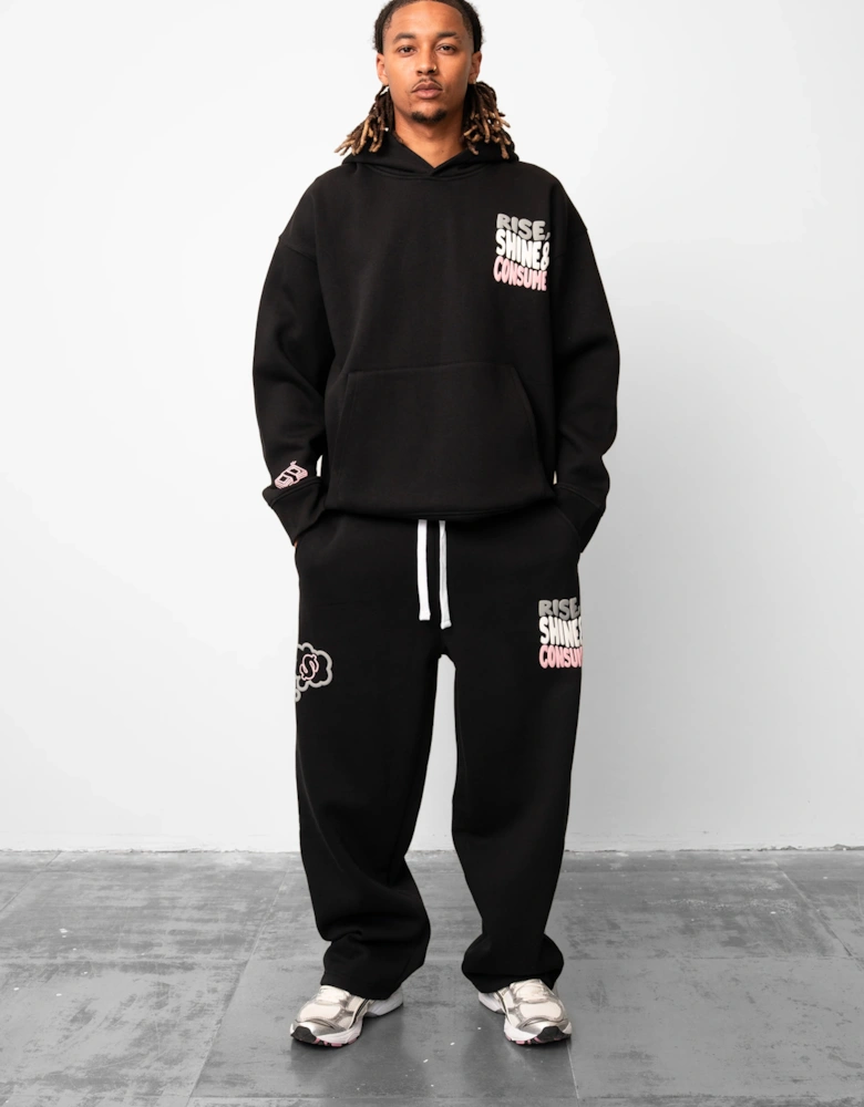 Fresh Flavours Rise Joggers - Black