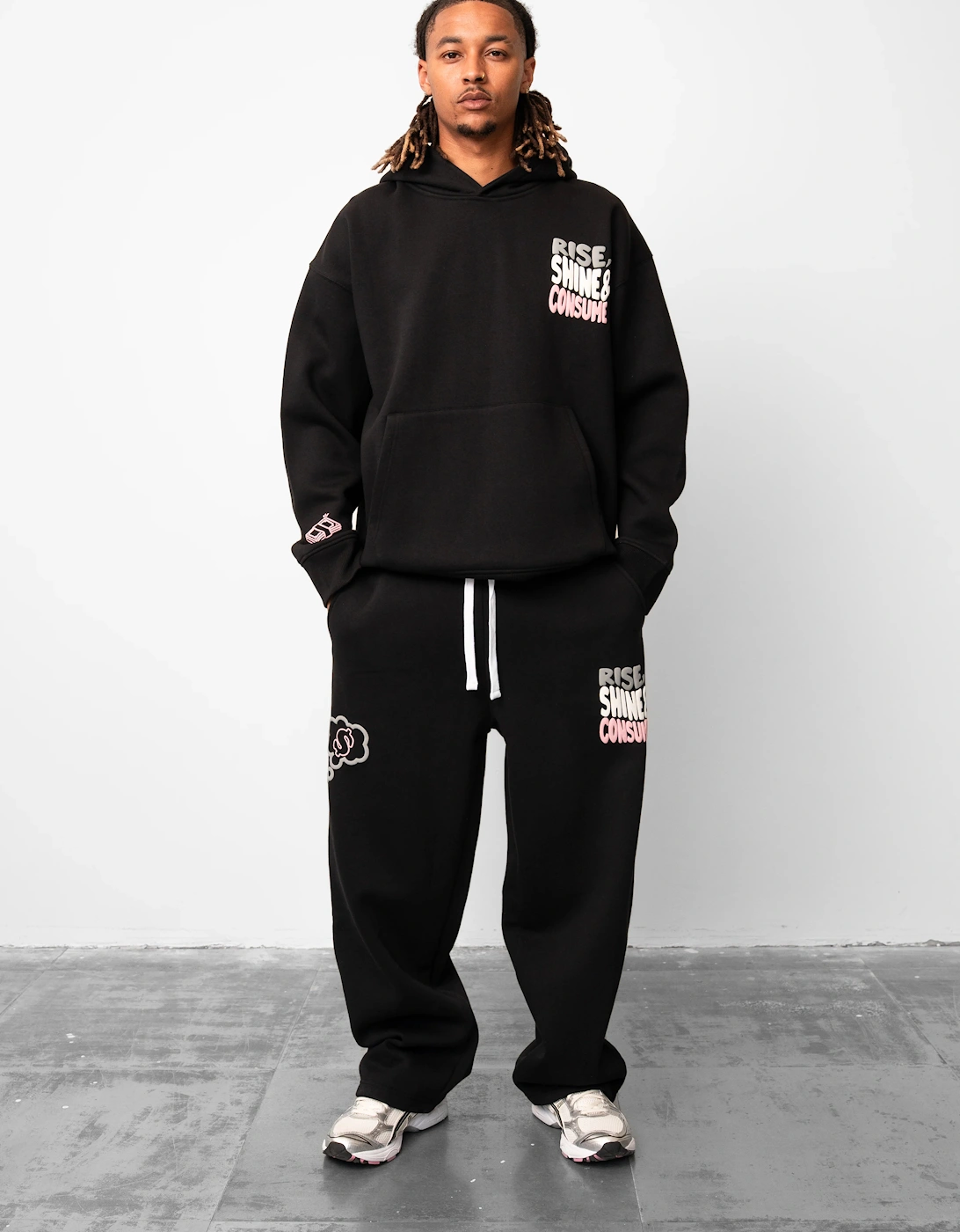 Fresh Flavours Rise Joggers - Black