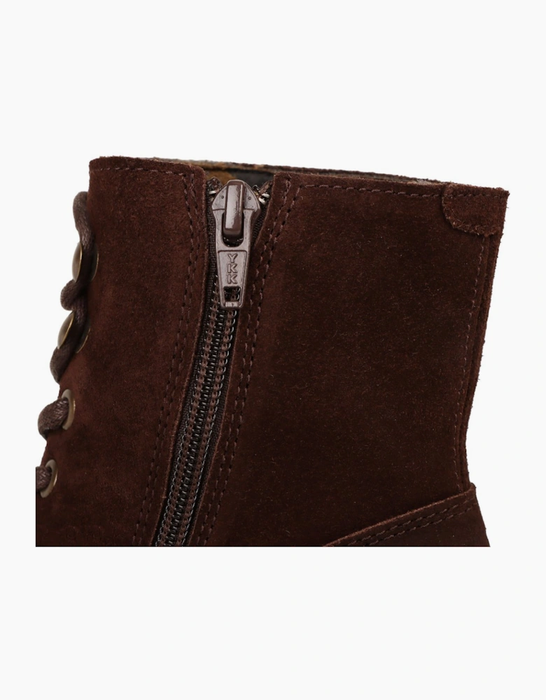 Birr Womens Wedge Heel Boots
