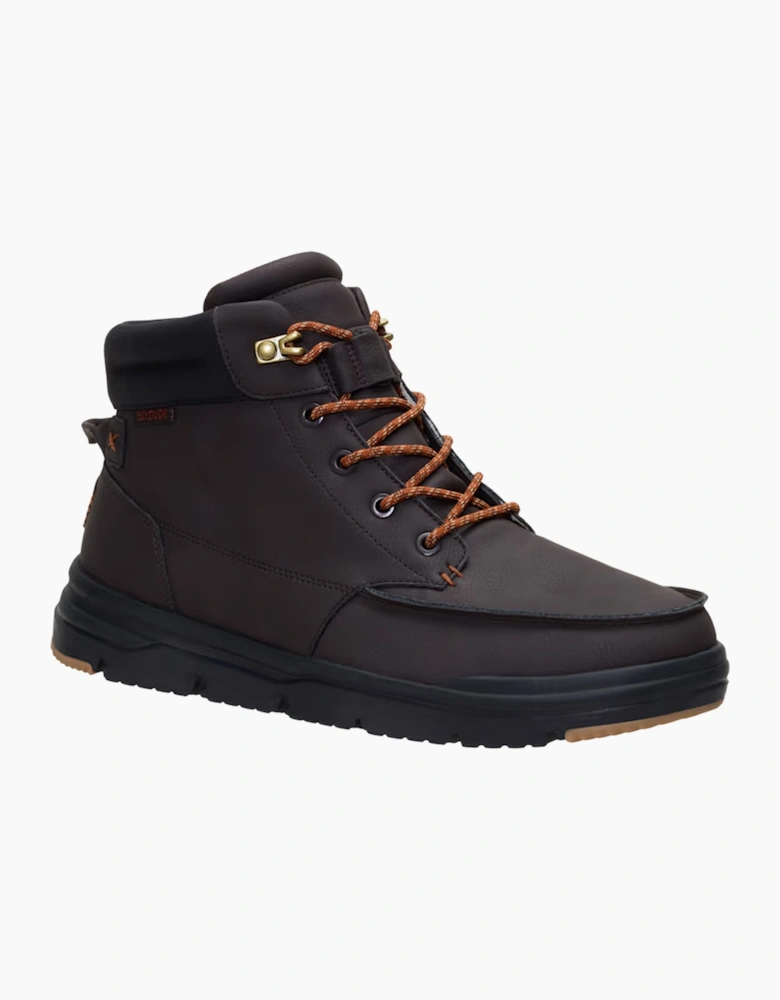 Hey Dude Bradley II Classic Boot Easy On System Chocolate Torte/Multi