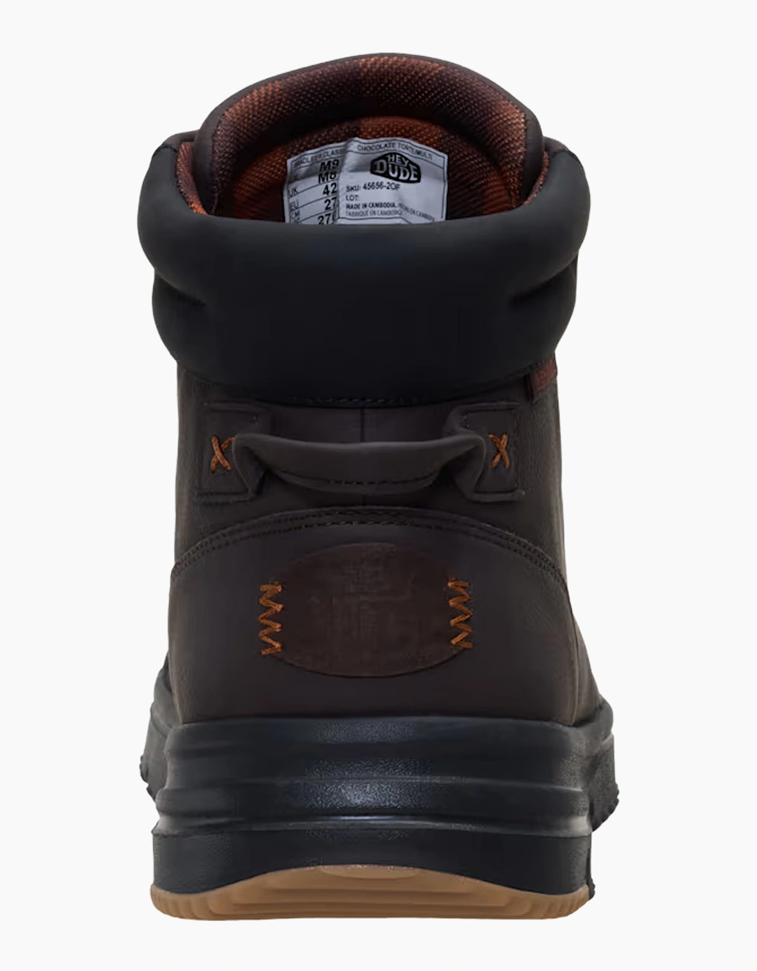 Hey Dude Bradley II Classic Boot Easy On System Chocolate Torte/Multi