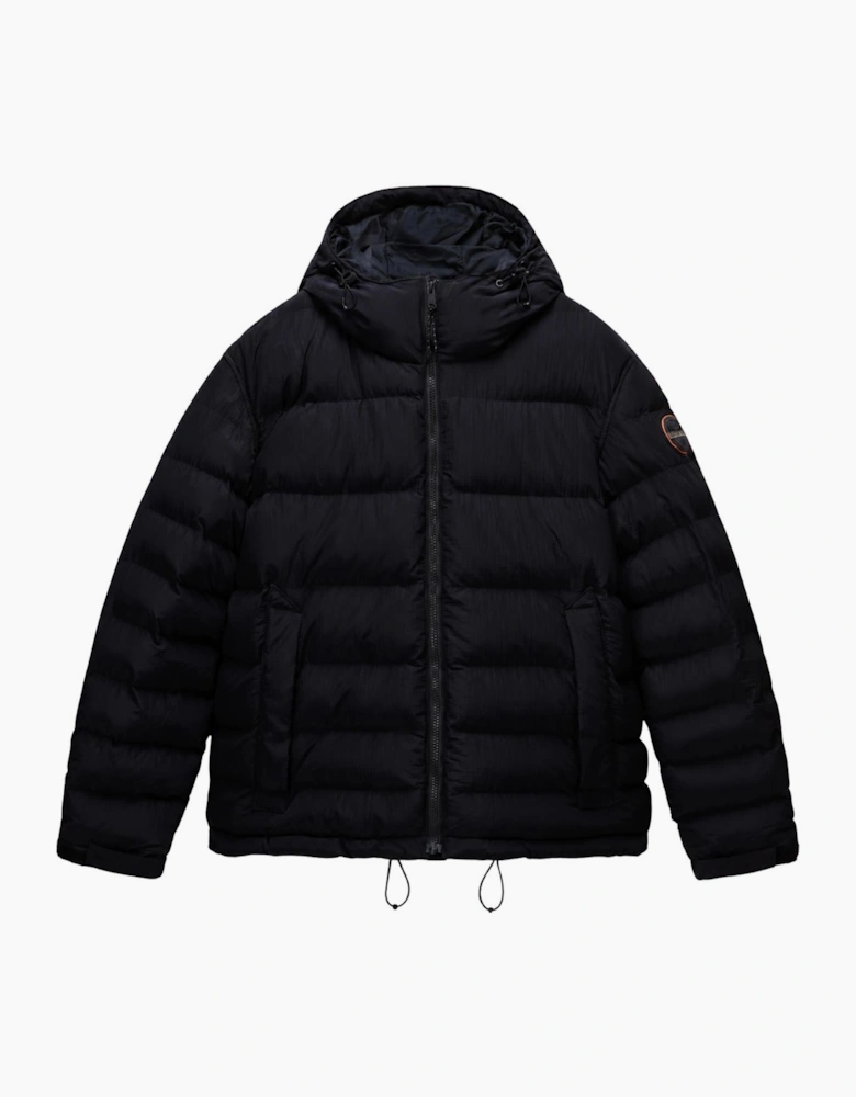 Terez Black Matte Puffer Jacket