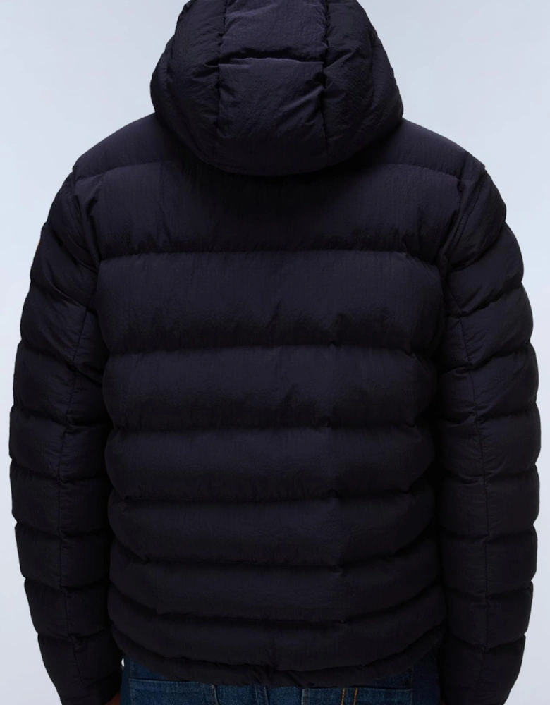Terez Navy Matte Puffer Jacket