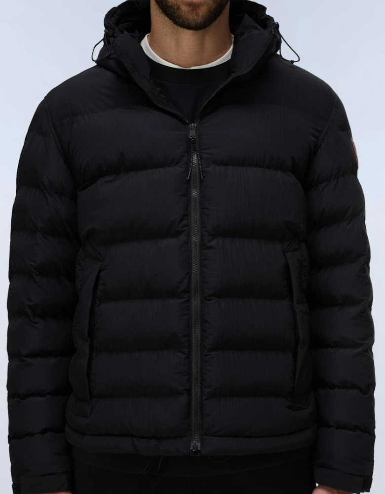 Terez Black Matte Puffer Jacket