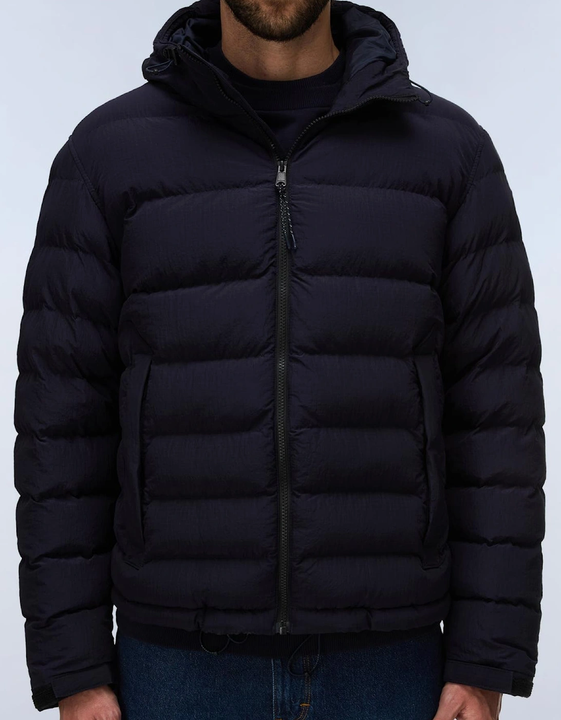 Terez Navy Matte Puffer Jacket