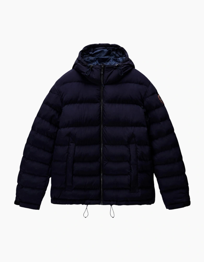 Terez Navy Matte Puffer Jacket