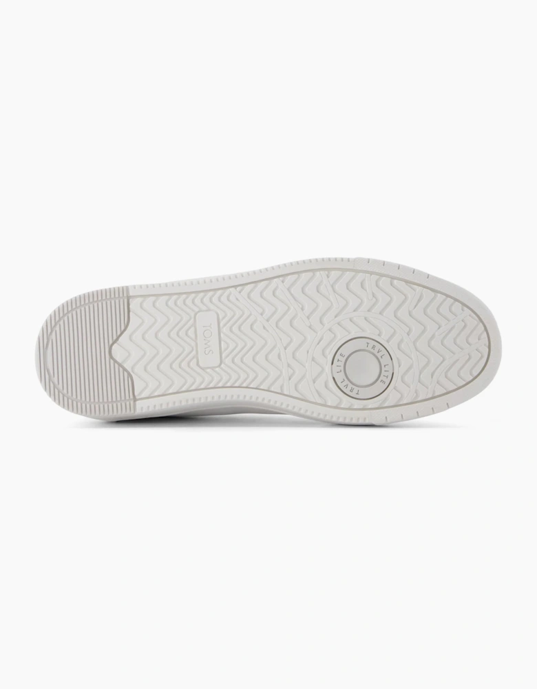 Toms TRVL Lite Miles Slip On Leather Sneaker WHITE
