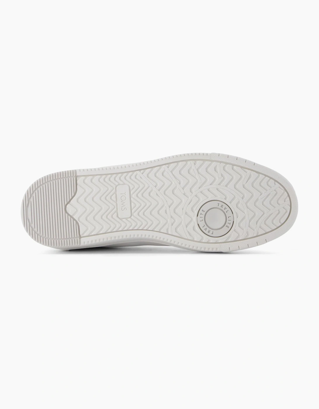 Toms TRVL Lite Miles Slip On Leather Sneaker WHITE