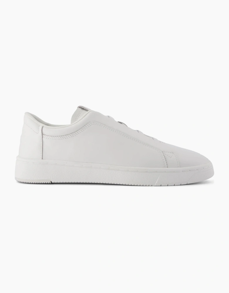 Toms TRVL Lite Miles Slip On Leather Sneaker WHITE