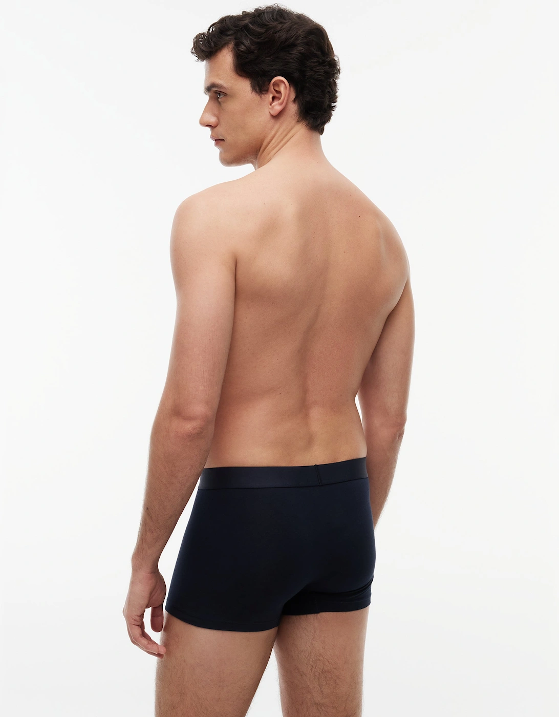 Tommy Hilfiger 3-Pack TH Original Logo Stretch Cotton Trunks - Desert Sky/Desert Sky/Desert Sky