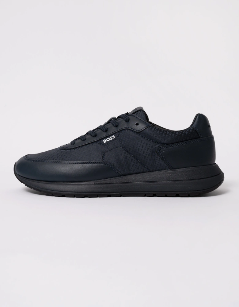 BOSS Orange Vinston_Runn_nymnlt Mens Trainers - Dark Blue 405