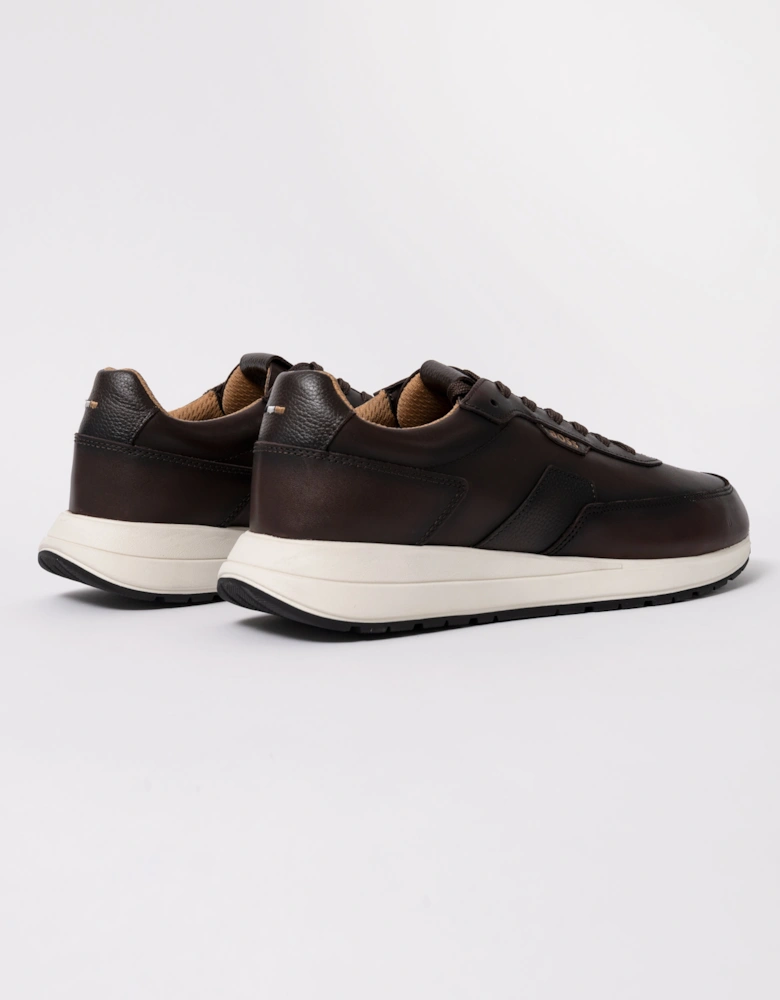 BOSS Orange Vinston_Runn_butb Mens Trainers - Dark Brown 201