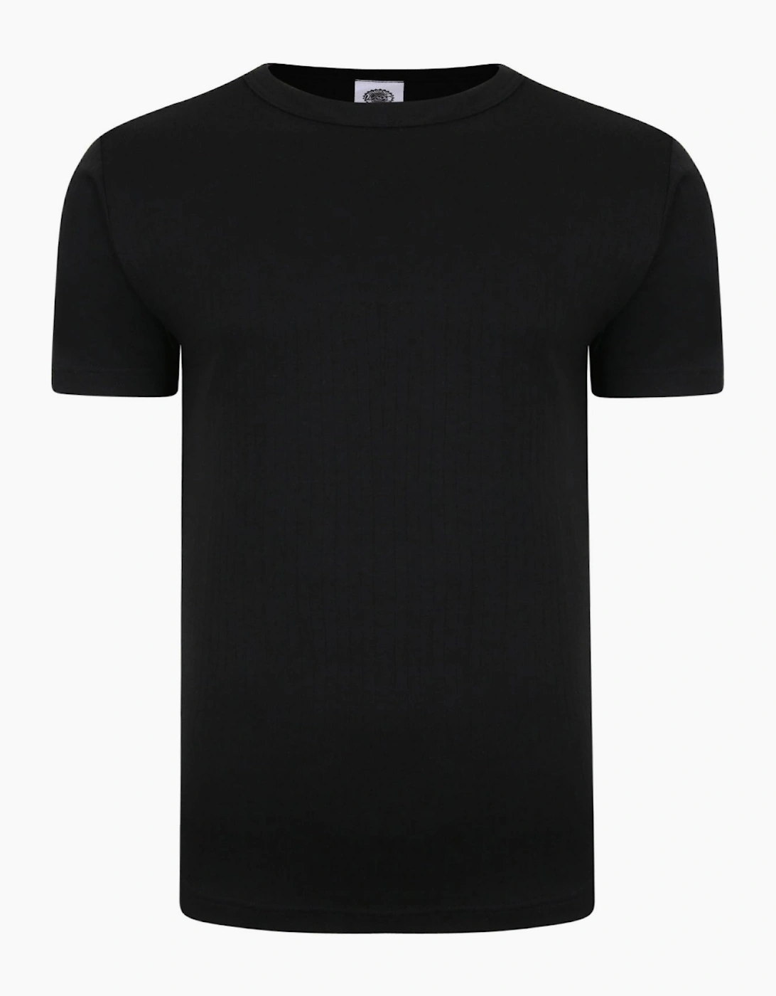 Kam Mens Big & Tall Thermal Baselayer Top - Black