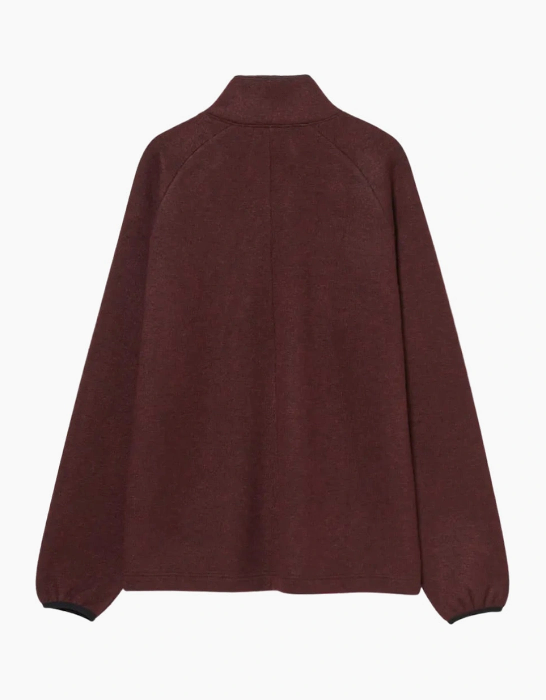 Ma.Strum Prism Funnel Knit Wine Jumper