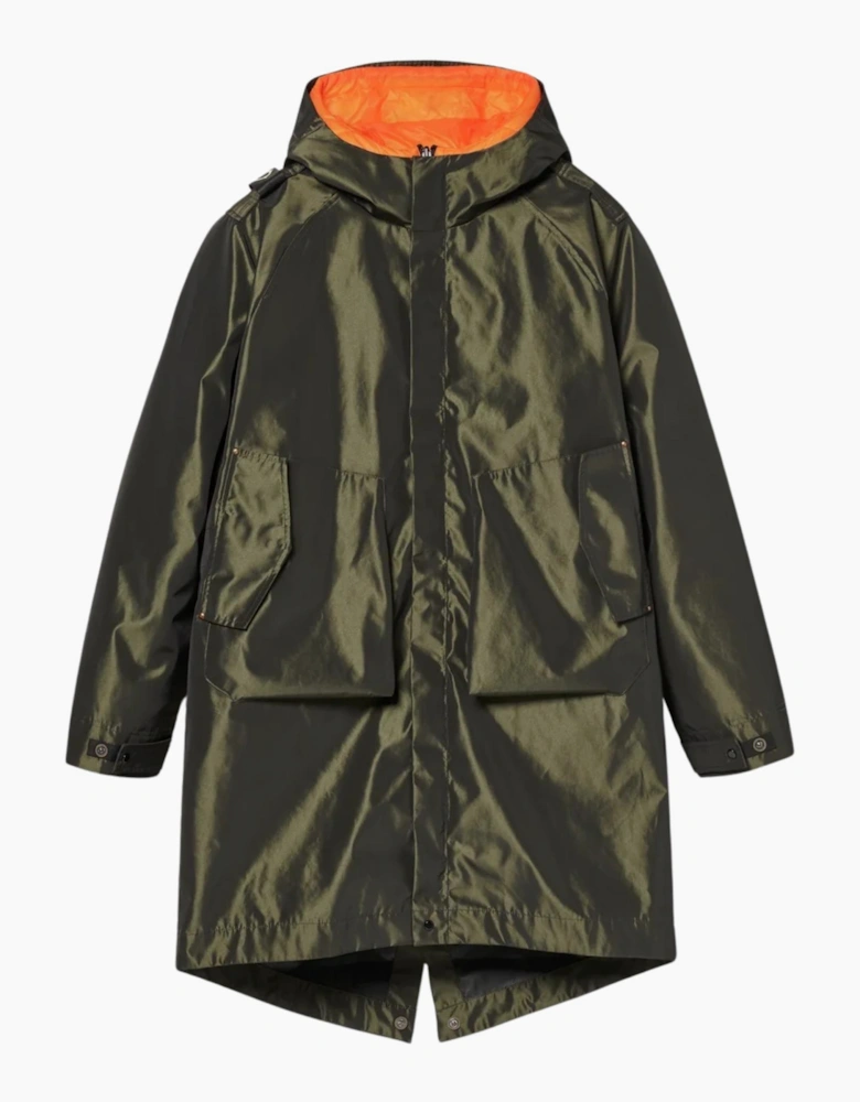 Ma.Strum Taurus 2 In 1 Parka Bronze Green Jacket