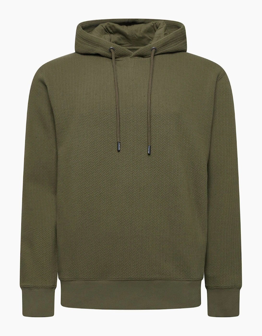 Kam Mens Big & Tall Jacquard Textured Hoodie