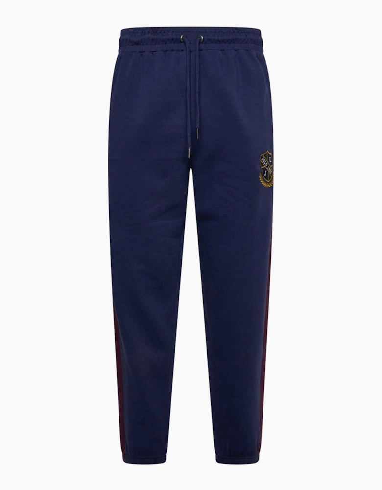 Kam Mens Big & Tall Polo Club Panelled Joggers