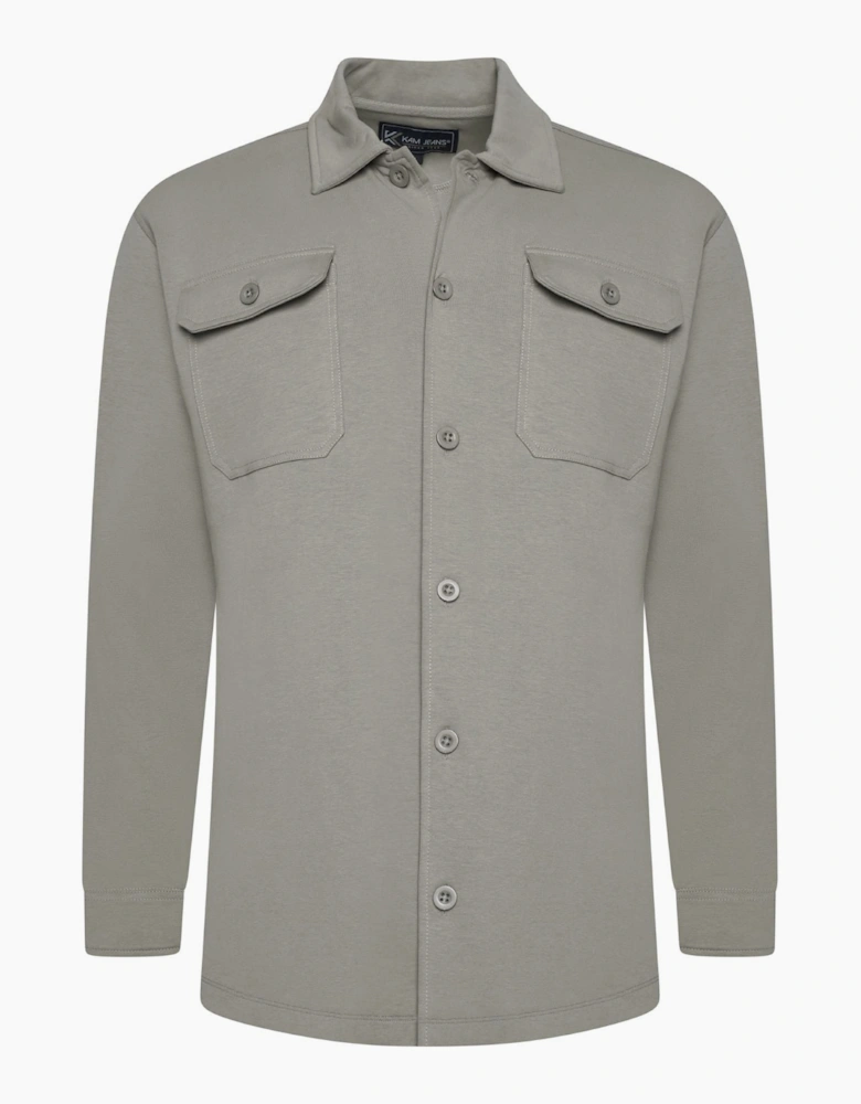 Kam Mens Big & Tall Interlock Long Sleeve Shirt