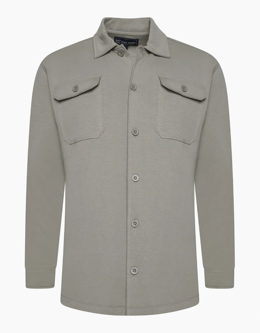 Kam Mens Big & Tall Interlock Long Sleeve Shirt