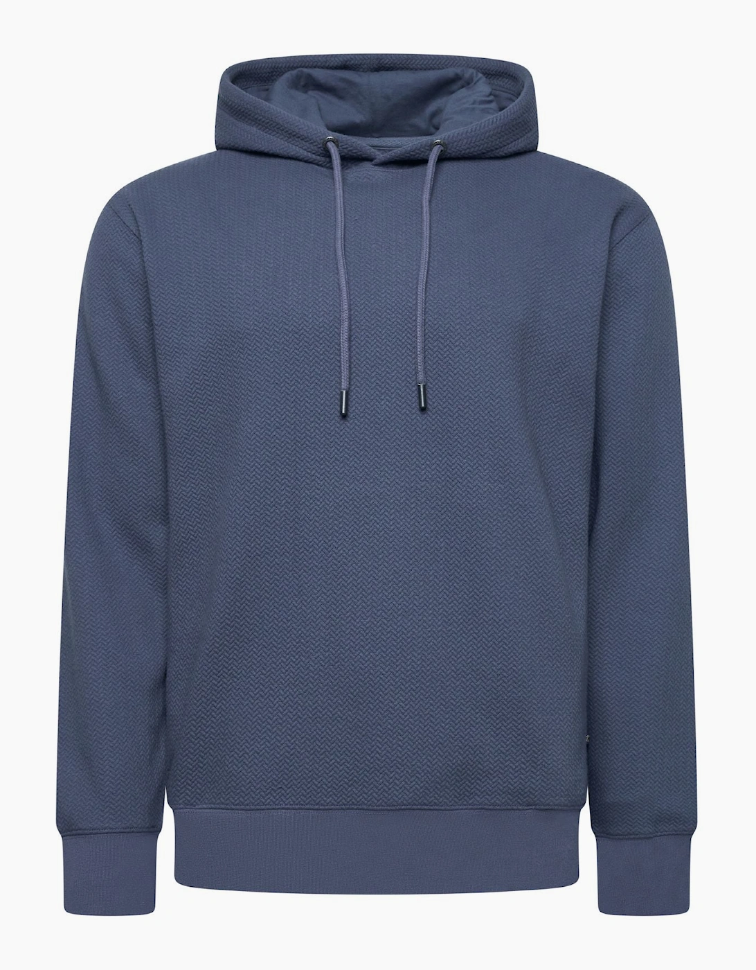 Kam Mens Big & Tall Jacquard Textured Hoodie