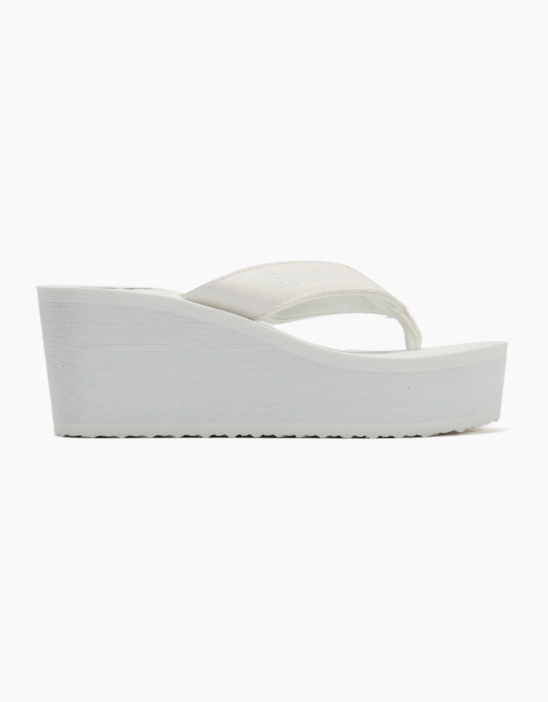 Bench Vacay Women's White Flip Flops