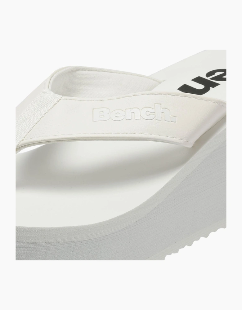 Bench Vacay Women's White Flip Flops
