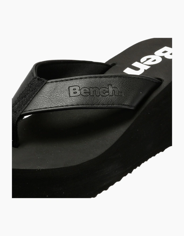 Bench Vacay Women's Black Flip Flops