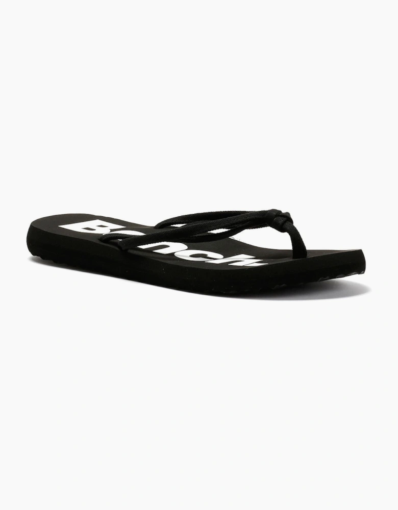 Bench Invisia Women's Black Flip Flops