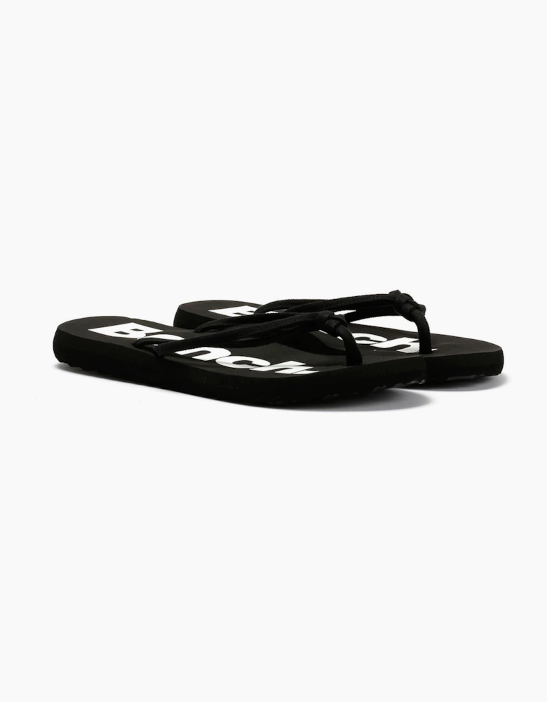 Bench Invisia Women's Black Flip Flops
