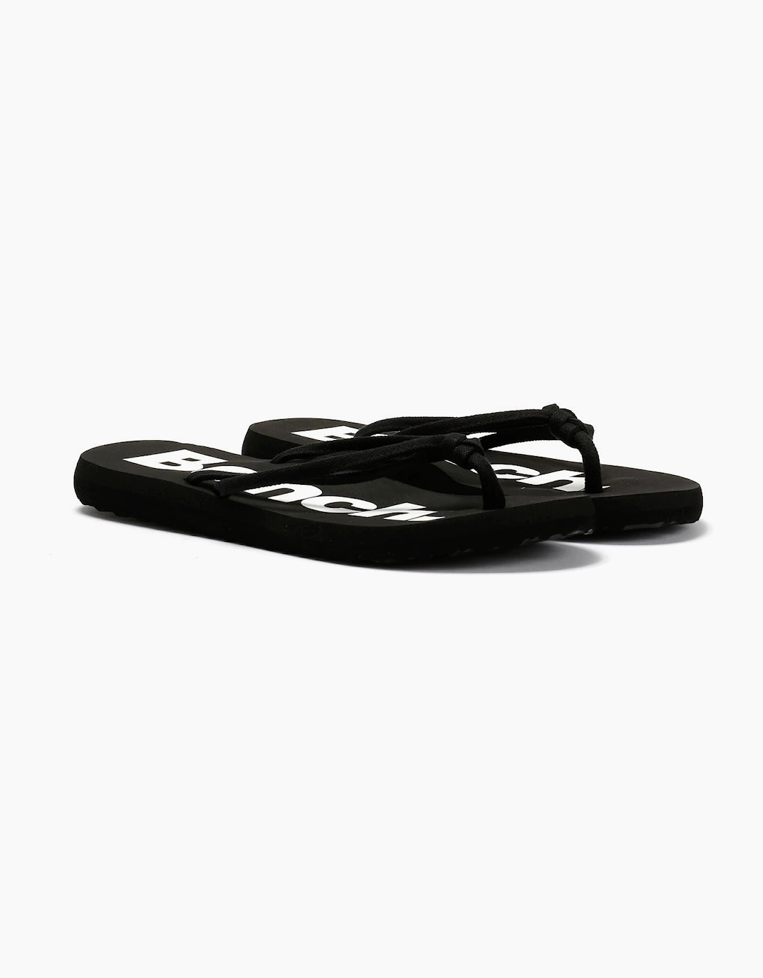 Bench Women's Black Invisia Flat Sandal in Size 4, Sports Direct - Image 3