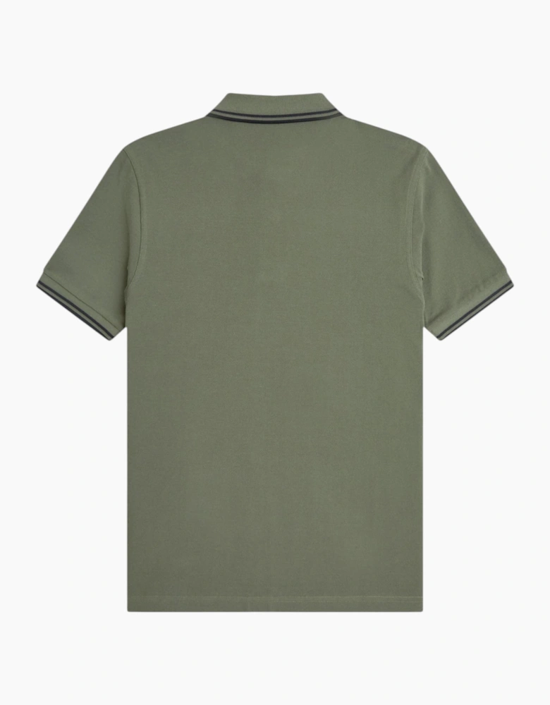 Fred Perry Mens Polo Shirt Twin Tipped Logo Short Sleeve Breathable Cotton