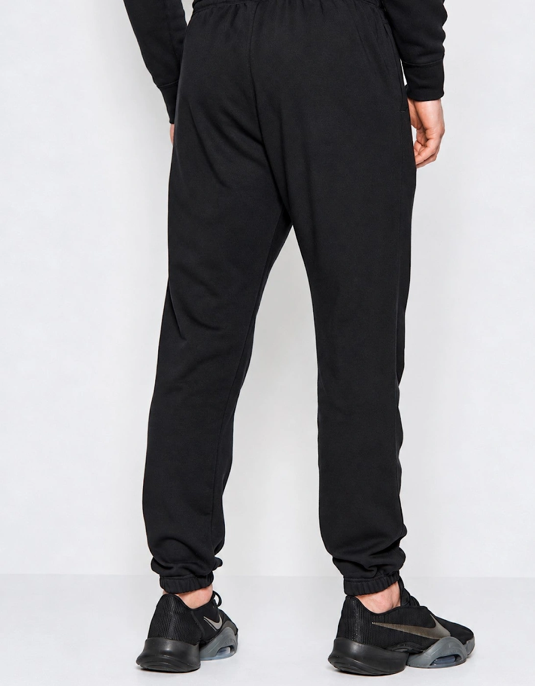 Nike Mens Hooded Fleece Pullover Full Tracksuit Set in Black