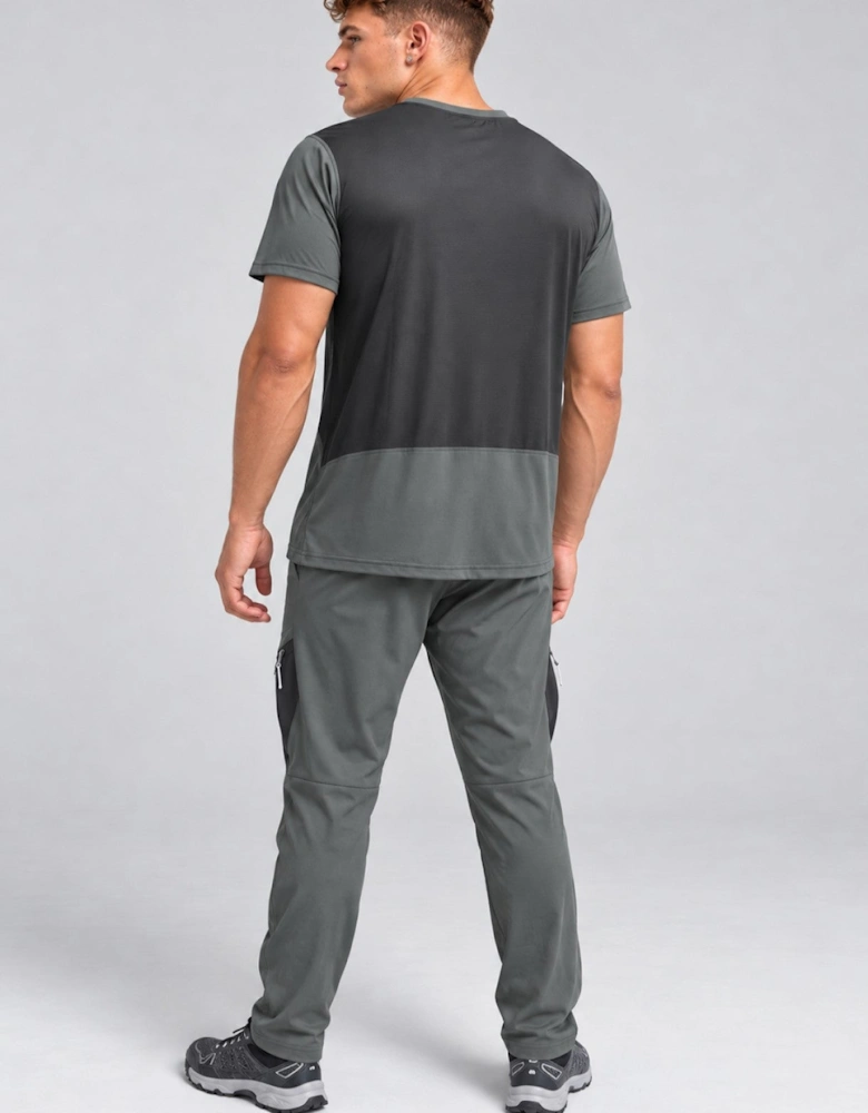Berghaus Mens Wayside 3.0 Tech Gym T Shirt in Grey