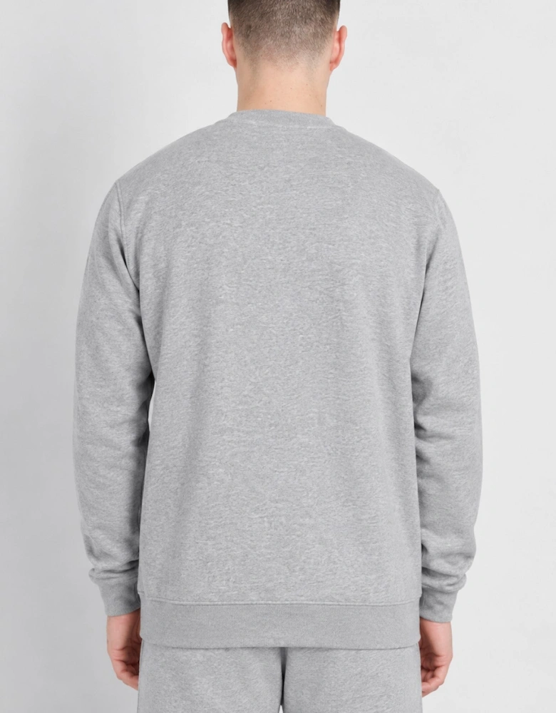 Nike Mens ClubFleece Crewneck Full Tracksuit Set in Grey