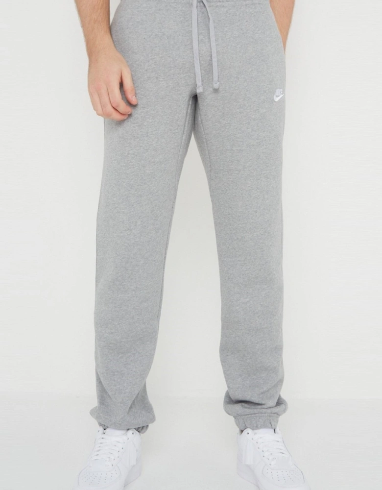 Nike Mens ClubFleece Crewneck Full Tracksuit Set in Grey