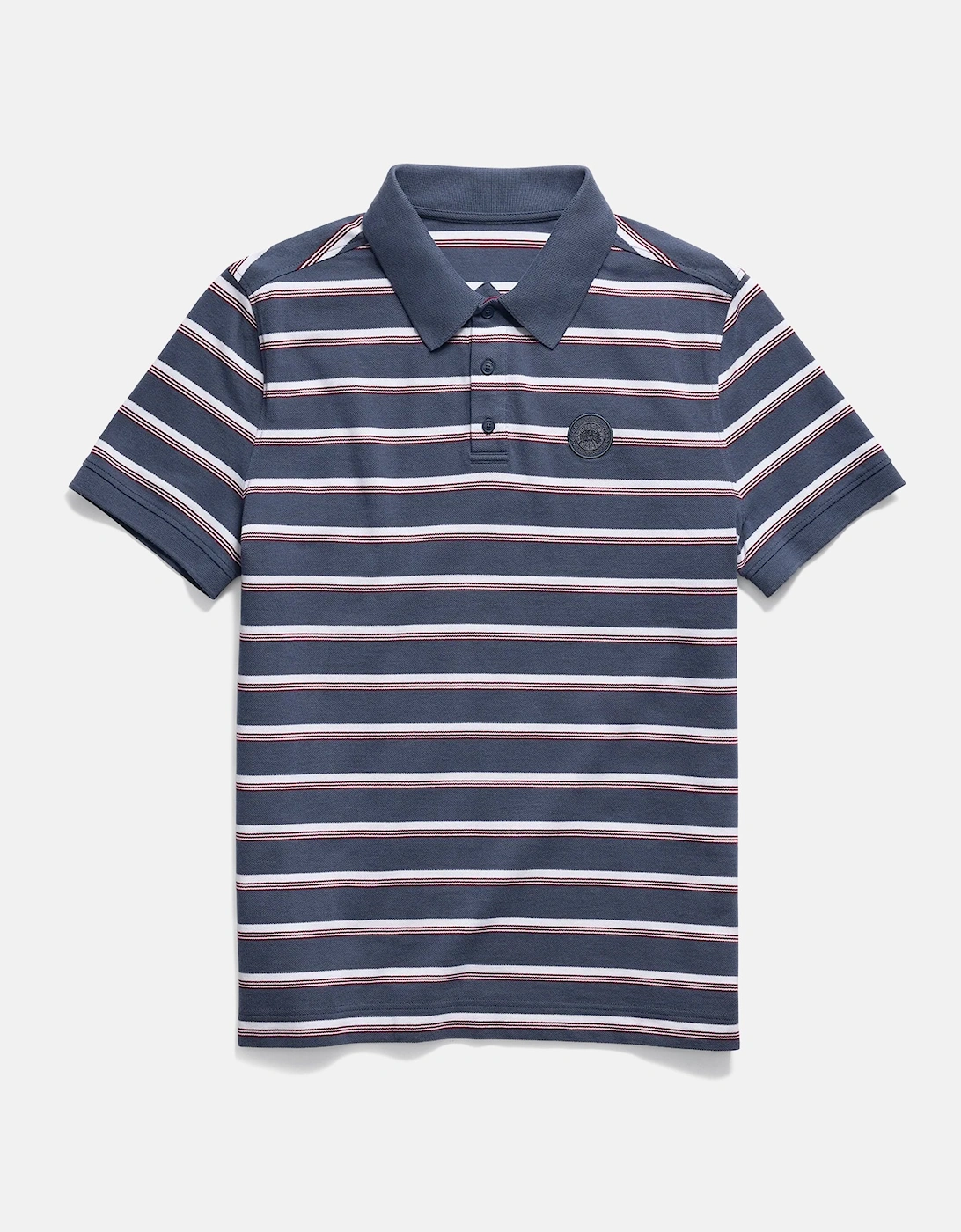 Beckley Stripe Polo Shirt Blue