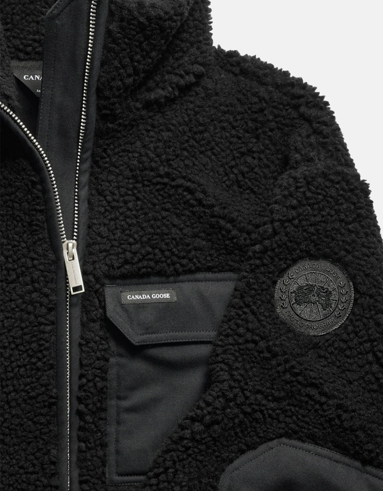 Womens Soren Full Zip Fleece Black