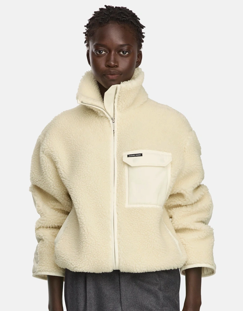 Womens Soren Full Zip Fleece Bone
