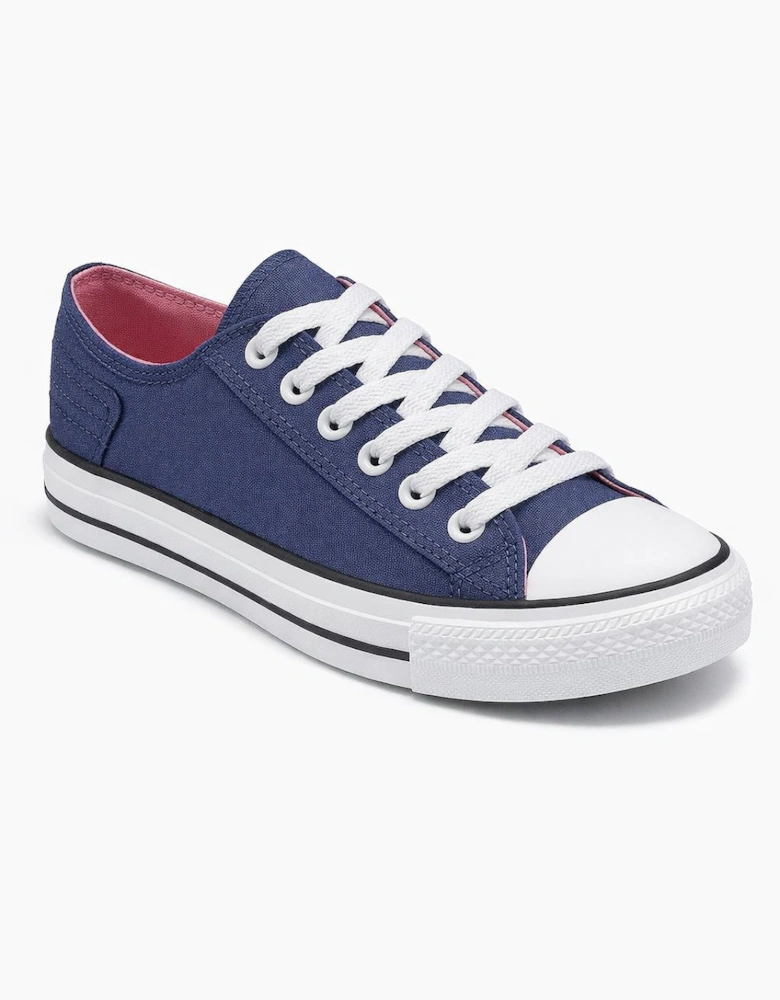 DEK CHLOE Womens Canvas Shoes Blue