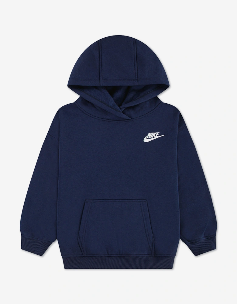 Nike Kids Club Fleece Oversized Tracksuit in Navy