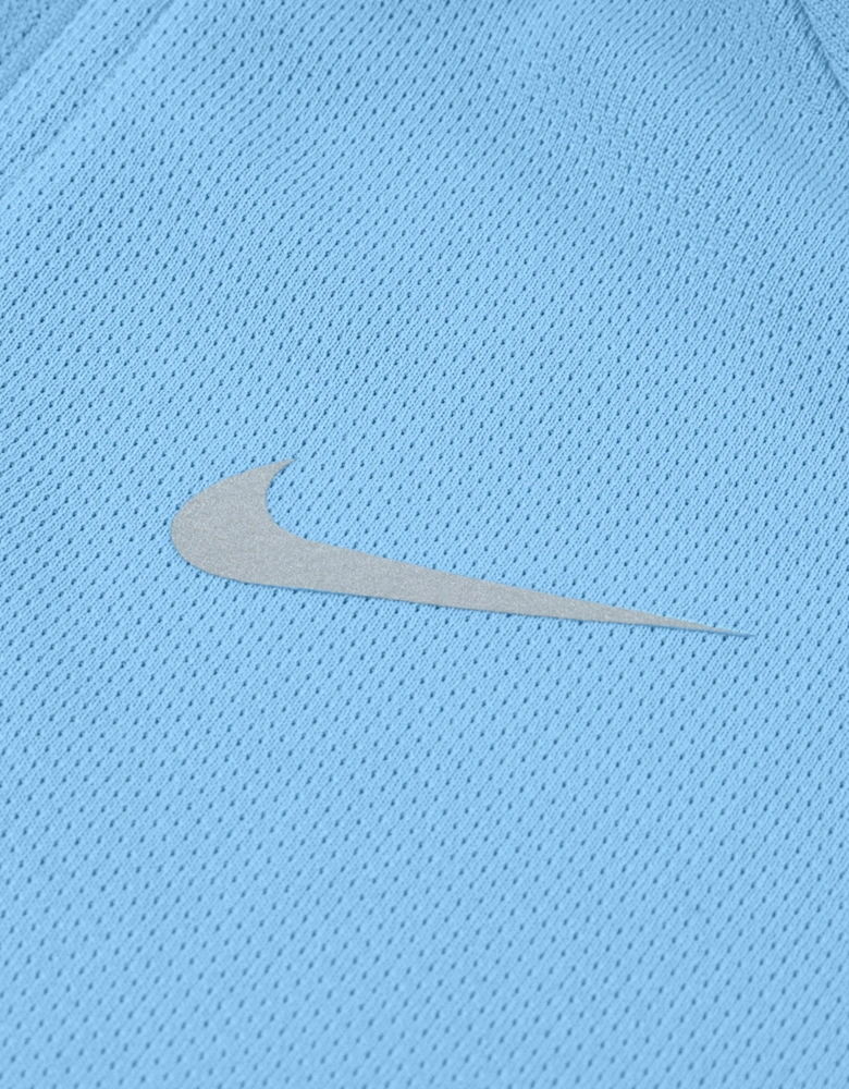 Nike Boys NK DF Miler Half Zip Top and Pant Set in Blue