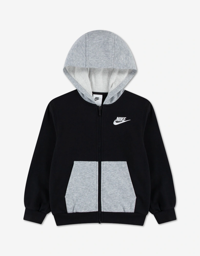 Nike Boys Lifestyle Hoody Tracksuit in Black