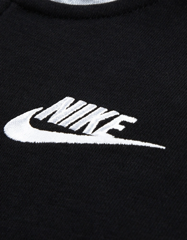 Nike Boys Lifestyle Hoody Tracksuit in Black