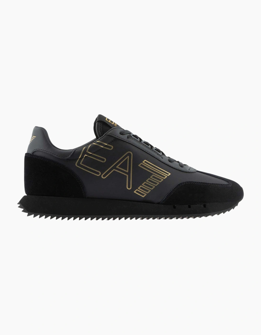 EA7 Emporio Armani Men's Shoe Logo Print Trainers