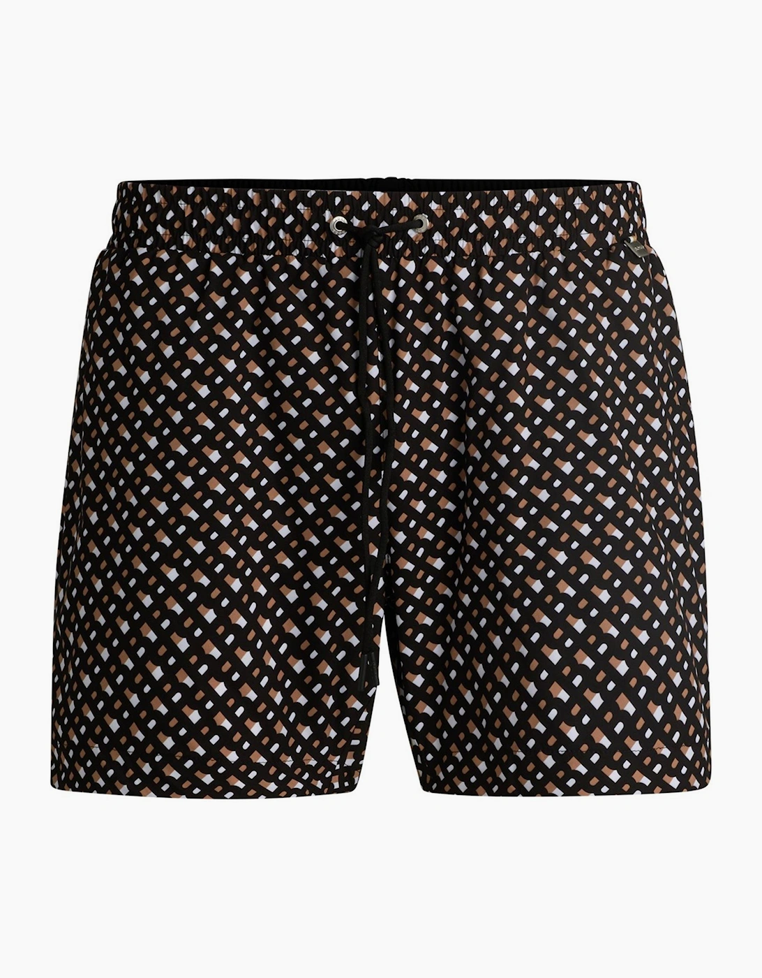Geometric Patterned Swim Short