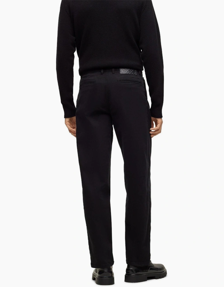 Tulsa Solid Patterned Straight Chinos