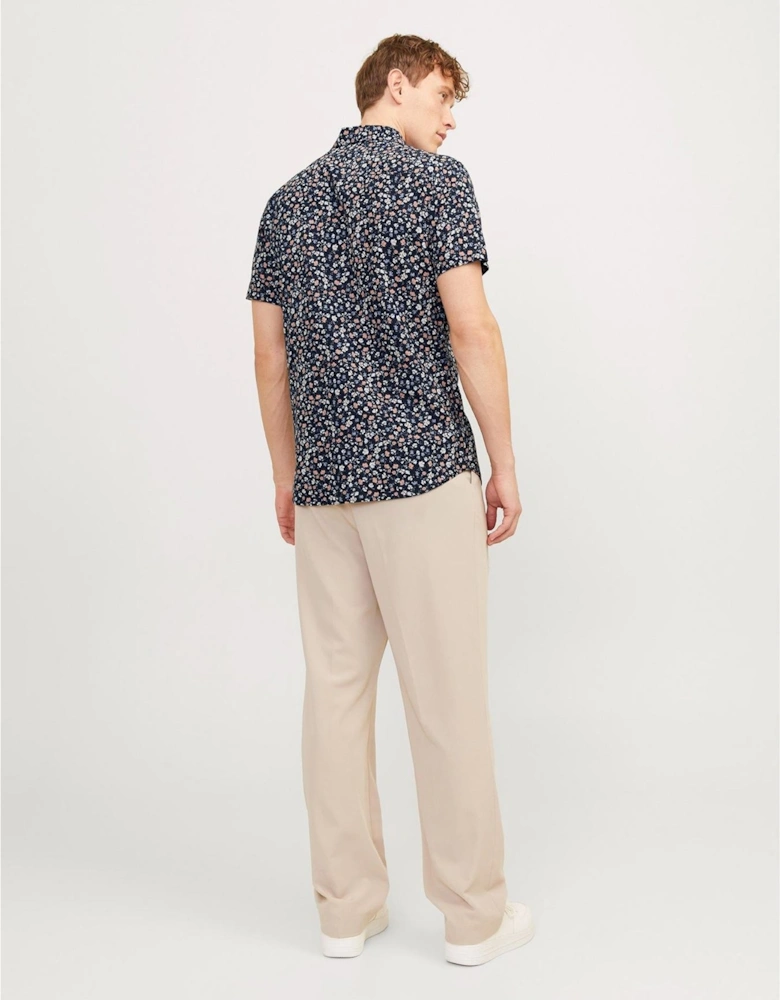 Regular Fit Short Sleeve Print Shirt