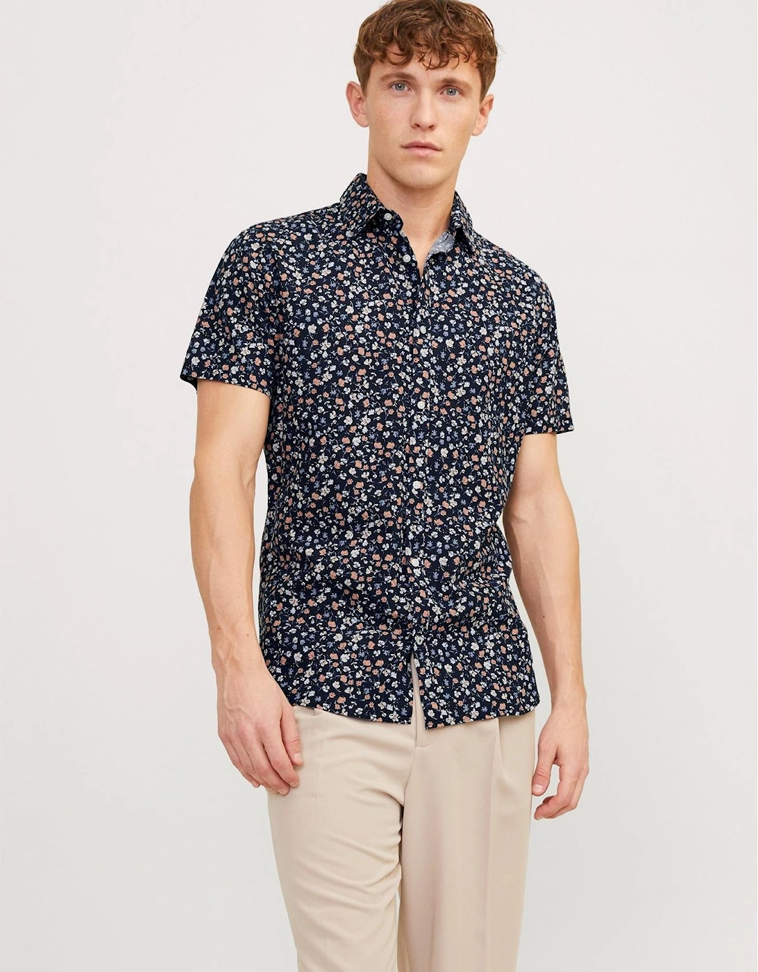 Regular Fit Short Sleeve Print Shirt