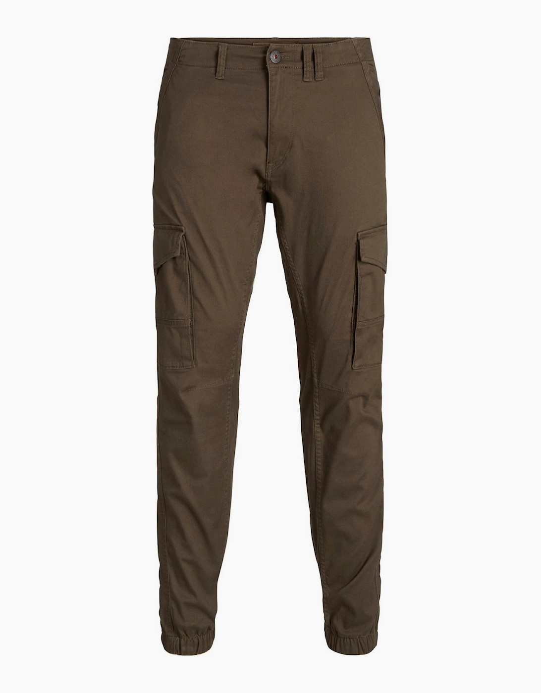 Jack And Jones Men's Wren Paul Cargo Ribbed Hem Straight Leg Pants - 29W S - Image 4