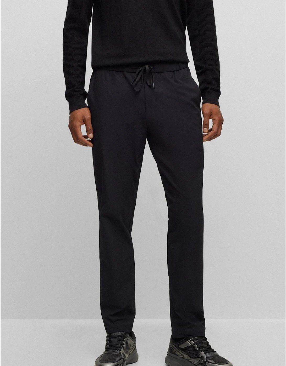 Jordison Solid Patterned Straight Joggers